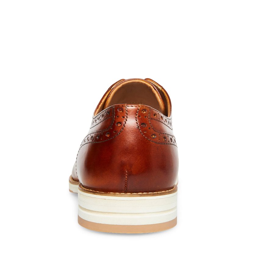 Zapatos Derby Steve Madden Derbyy Cuero Hombre Marrones | ES YN369E